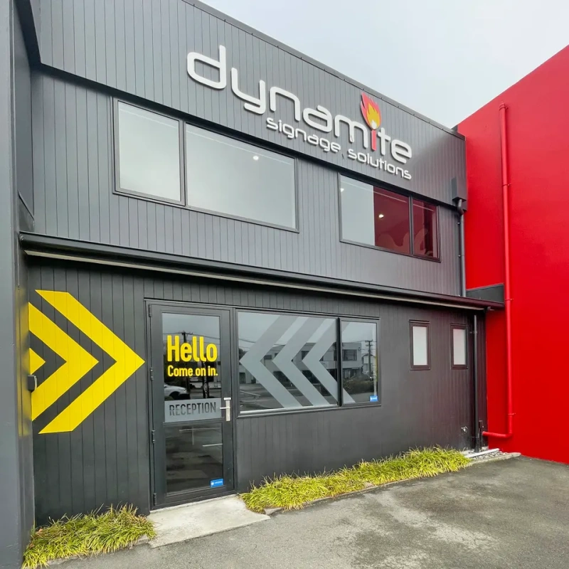 Dynamite Signs Colleridge Street, Christchurch